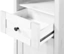 WELLTIME Hochschrank Sylt Weiß Honig Massivholz Bild 5