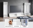 OTTO HOME Wohnwand Kenia Grau Braun mit Eckverglasung Bild 3