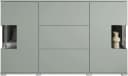 OTTO HOME Sideboard Kenia Salbei mit Schubladen und Glastüren Bild 4