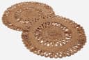my home Platzset Aimka 2er-Set 35x35 cm Jute Bild 4