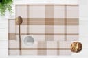 Platzset MY HOME Candise Beige Karomuster 45x30cm Bild 2