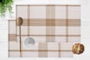 Platzset MY HOME Candise Beige Karomuster 45x30cm Bild 3