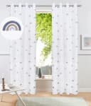 Gardine MY HOME "Elyna" Taupe Polyester Bild 2