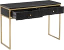 LEONIQUE Konsolentisch Fleuriss Keramikplatte Goldene Beine Bild 4