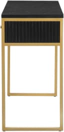 LEONIQUE Konsolentisch Fleuriss Keramikplatte Goldene Beine Bild 5