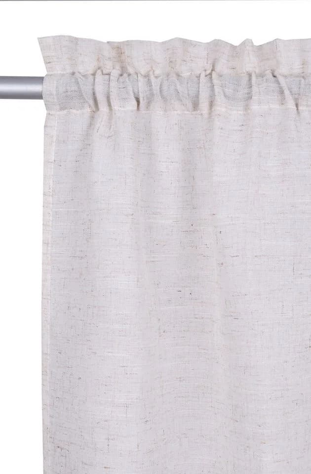 OTTO home Scheibengardine Louvelle Beige Stangendurchzug Leinenoptik - Bild 5