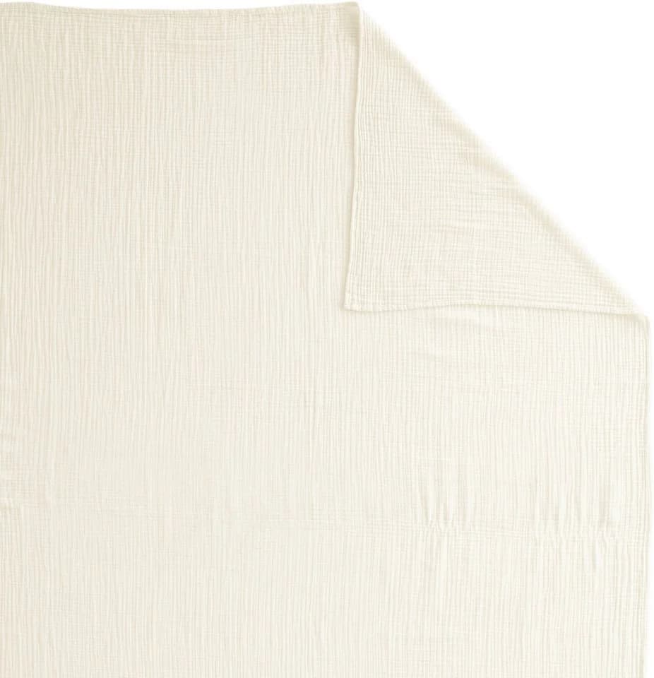 LeGer Home by Lena Gercke Wohndecke HEVIN Baumwolle Crinkle-Effekt Creme - Bild 4