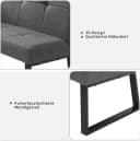 OTTO HOME Eckbankgruppe Geranie 7-sitzig Grau mit Stauraum Bild 5