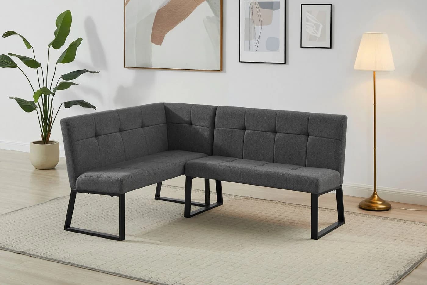 Eckbank OTTO HOME Geranie Anthrazit Gepolstert - Bild 2