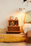 OTTO HOME Stehlampe Alinn Beige Holz Metall Kinderzimmerleuchte Bild 1