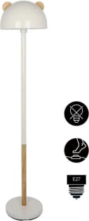 OTTO HOME Stehlampe Alinn Beige Holz Metall Kinderzimmerleuchte Bild 4