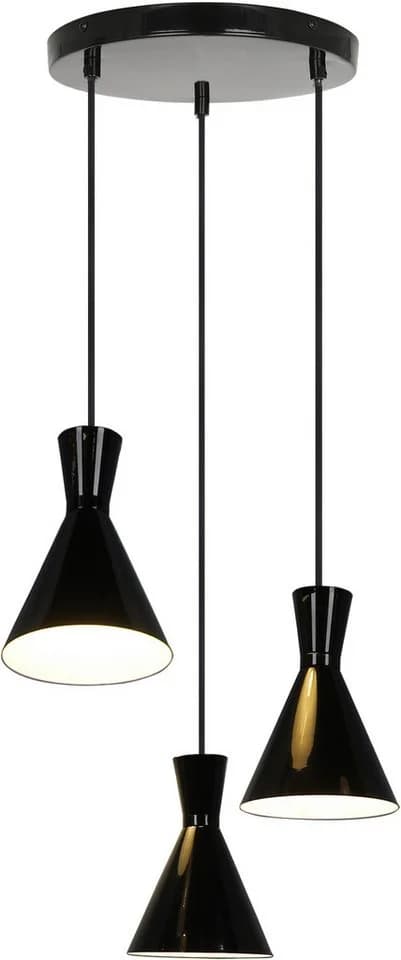 OTTO HOME Pendelleuchte Renell Schwarz Industrieller Stil