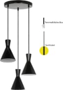OTTO HOME Pendelleuchte Renell Schwarz Industrieller Stil Bild 3