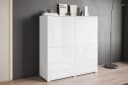 OTTO HOME Highboard Kenia Weiß Hochglanz 4 Türen Push-to-Open Bild 5
