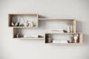 Home affaire Wandboard Wandregal Trio 1-tlg. Weiß/Grau Modern Bild 2