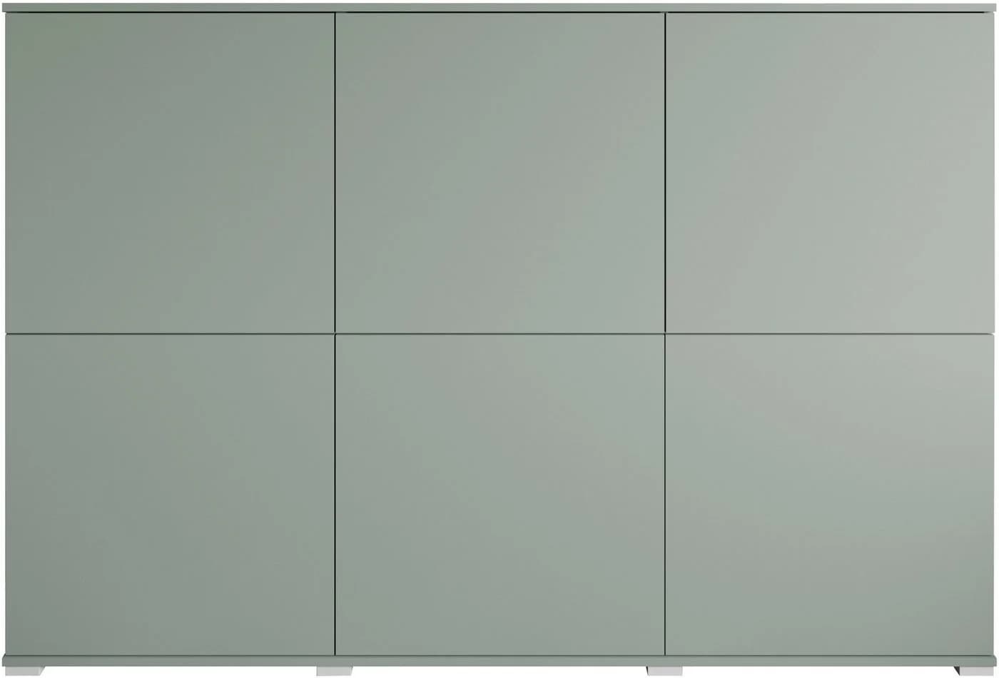 OTTO HOME Highboard Kenia 180 cm Salbei Push-to-Open Modern - Bild 4