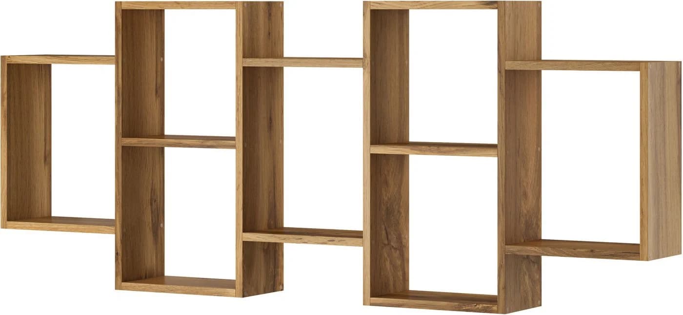 Home Affaire Wandregal Trio Braun FSC-Zertifiziert 10 Fächer - Bild 3