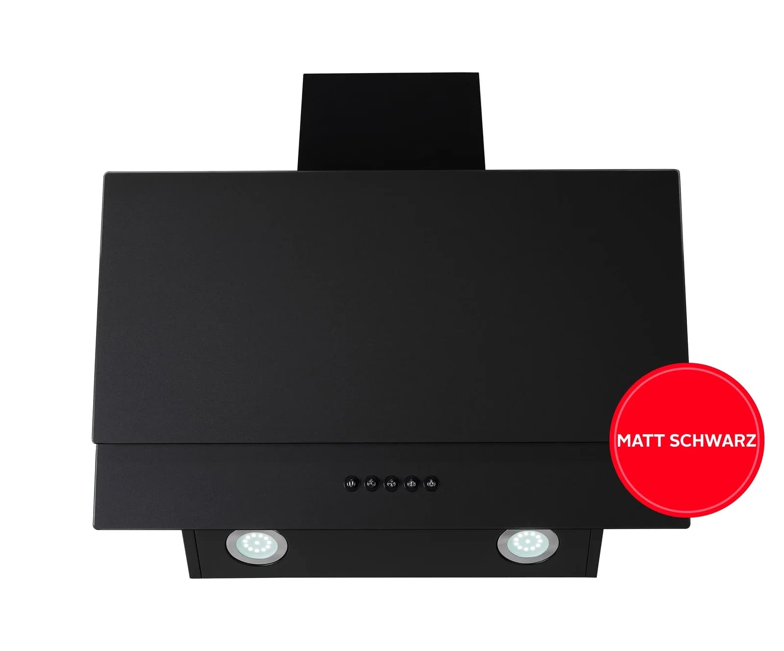 HANSEATIC Kopffreihaube HFSA1MB6 LED-Beleuchtung Metallfettfilter