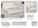 Home affaire Bett Fredegard Skandinavischer Stil Massivholz Bild 3