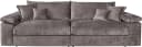 HOME AFFAIRE Big-Sofa Soft&Cosy XL Taupe Chenille Bild 1