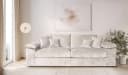 HOME AFFAIRE Big-Sofa Soft&Cosy XL Beige Chenille Bild 2