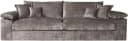 HOME AFFAIRE Big-Sofa Soft&Cosy XXL Taupe Chenille Bild 1