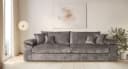 HOME AFFAIRE Big-Sofa Soft&Cosy XXL Taupe Chenille Bild 2