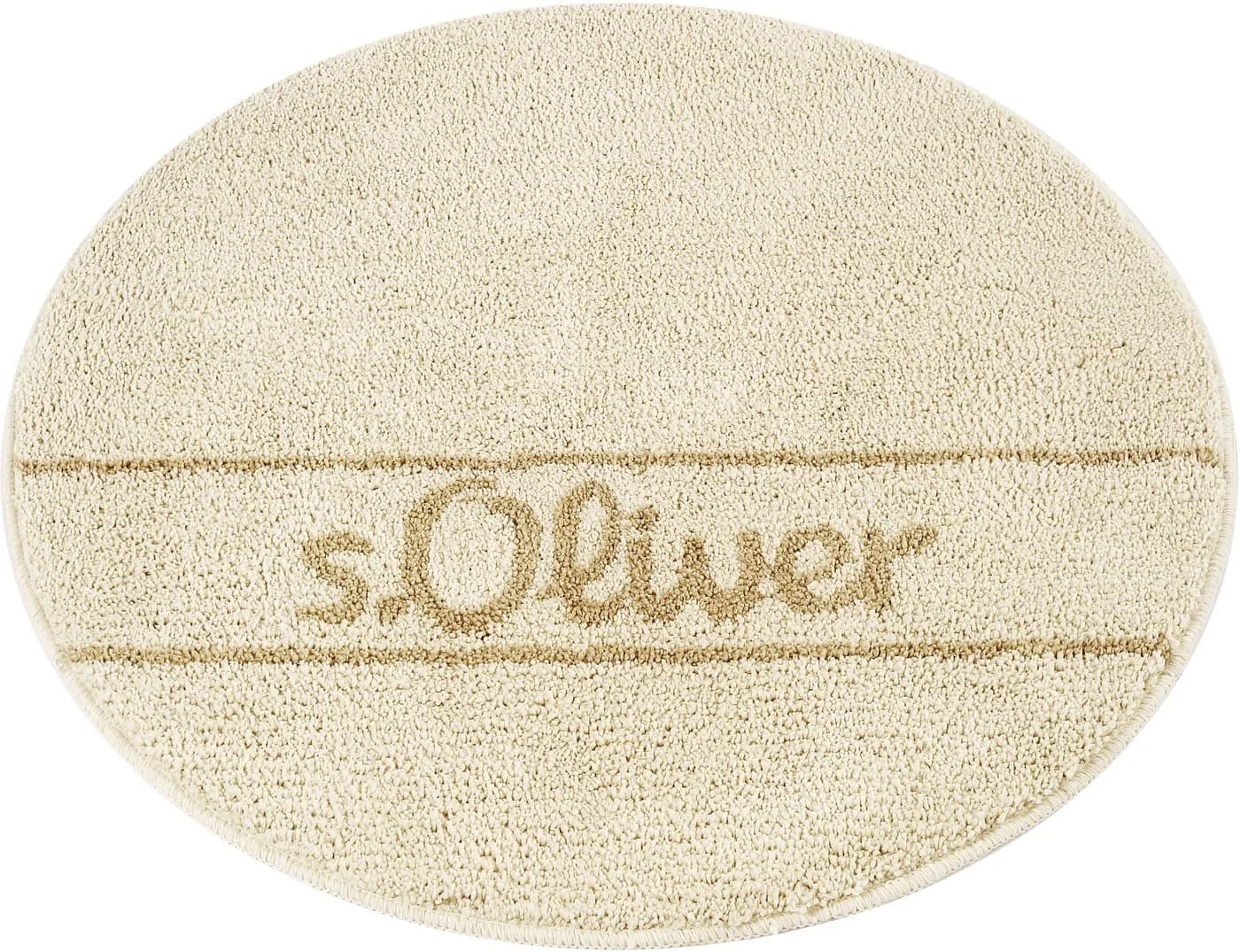 s.Oliver Badematte Allie Beige Rund 80 cm - Bild 2