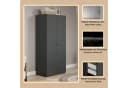 INOSIGN Jersey Kleiderschrank Anthrazit 2 Türen 2 Schubladen Bild 3