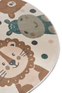 HANSE HOME Kinderteppich Adventures Animal Party Bunt Rund Bild 5