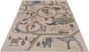 HANSE HOME Kinderteppich Adventures Animal Park Beige Braun Grau Kurzflor Bild 3