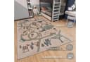 HANSE HOME Kinderteppich Adventures Animal Park Beige Braun Grau Kurzflor Bild 4
