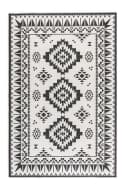 ELLE DECORATION Teppich Dynamic Wendeteppich Schwarz Modern In- & Outdoor Bild 1