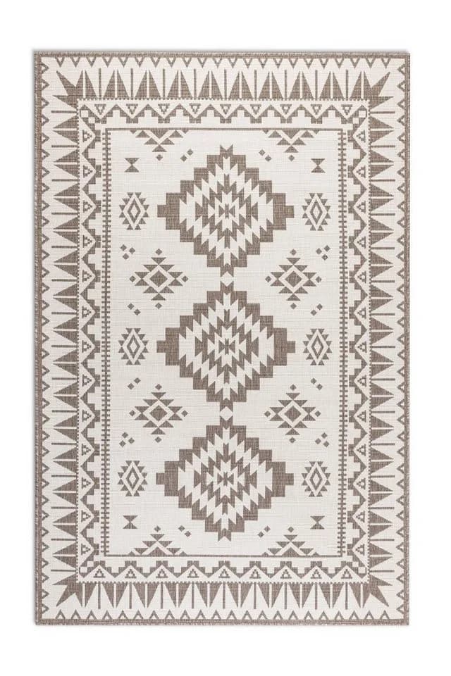ELLE DECORATION Wendeteppich Dynamic Beige Polypropylen