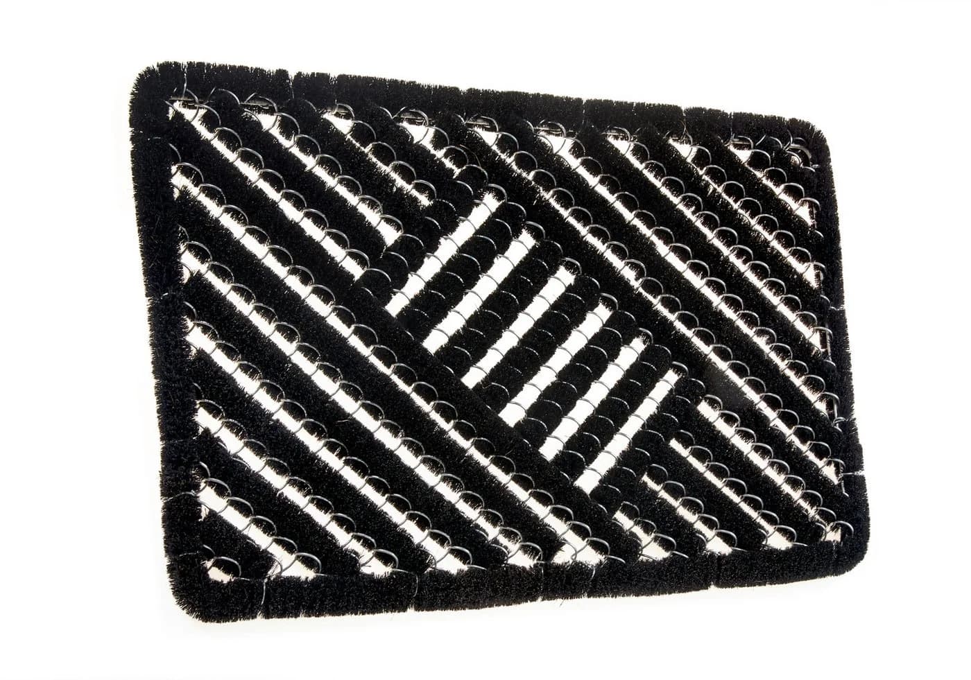 HANSE HOME Fußmatte Grid Brushes Mat Schwarz Robust Outdoor - Bild 2