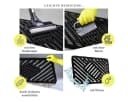 HANSE HOME Fußmatte Grid Brushes Mat Schwarz Robust Outdoor Bild 5