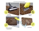HANSE HOME Fußmatte Grid Brushes Mat Beige Natur Robust Bild 5