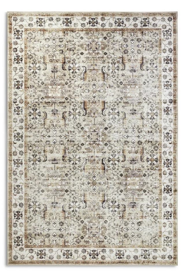 Teppich ELLE DECORATION Saveh Gold Vintage Kurzflor