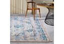 Villeroy & Boch Outdoorteppich Rene Blau Creme Polyester Polypropylen Bild 2