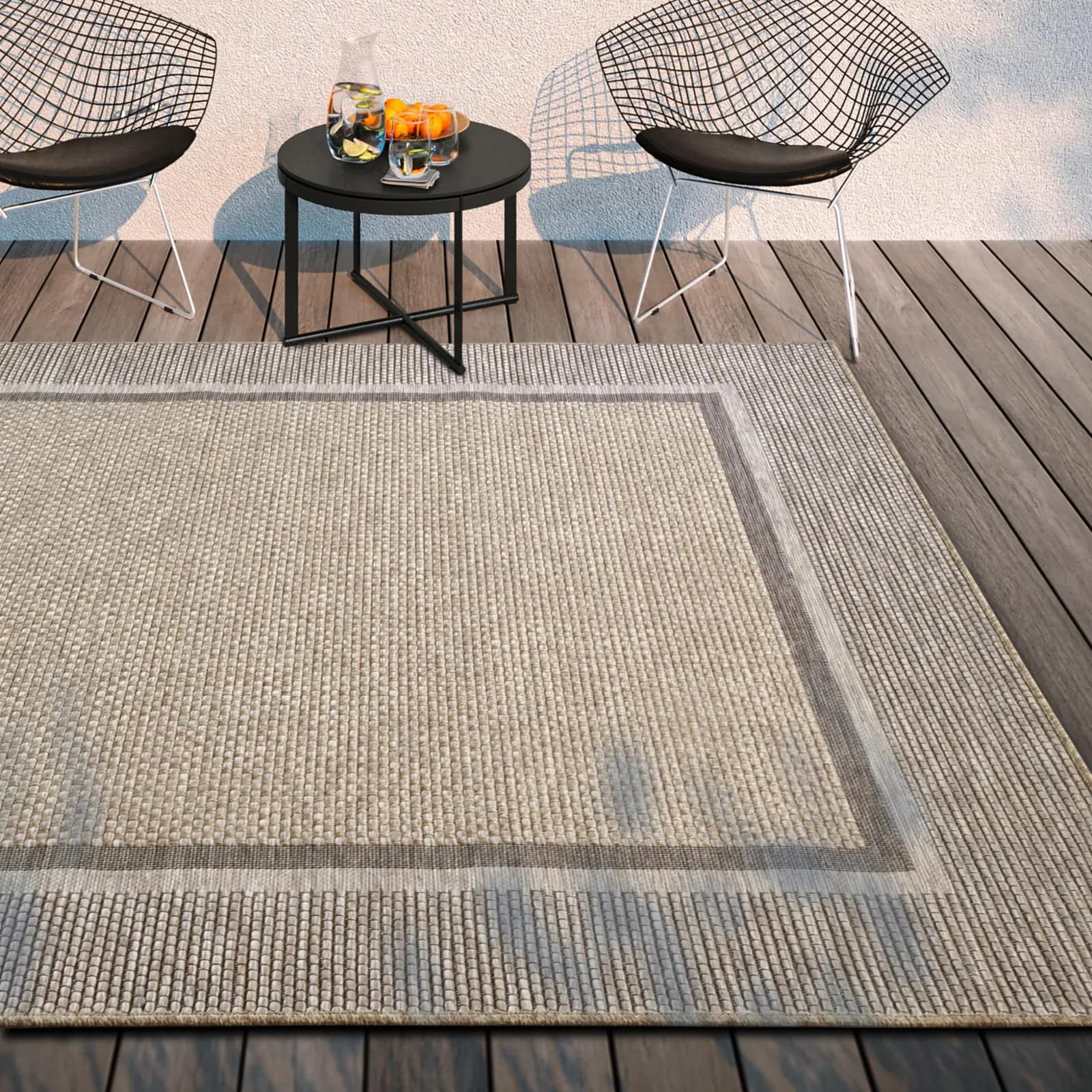Villeroy & Boch Luitwin Teppich Hellbraun In- & Outdoor
