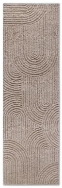 ELLE DECORATION Designteppich Chappe Beige Shaggy Hochflor Bild 4