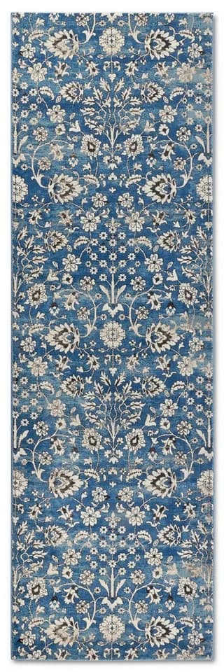 Villeroy & Boch Ernest Teppich Blau Creme Vintage Orientalisch Kurzflor