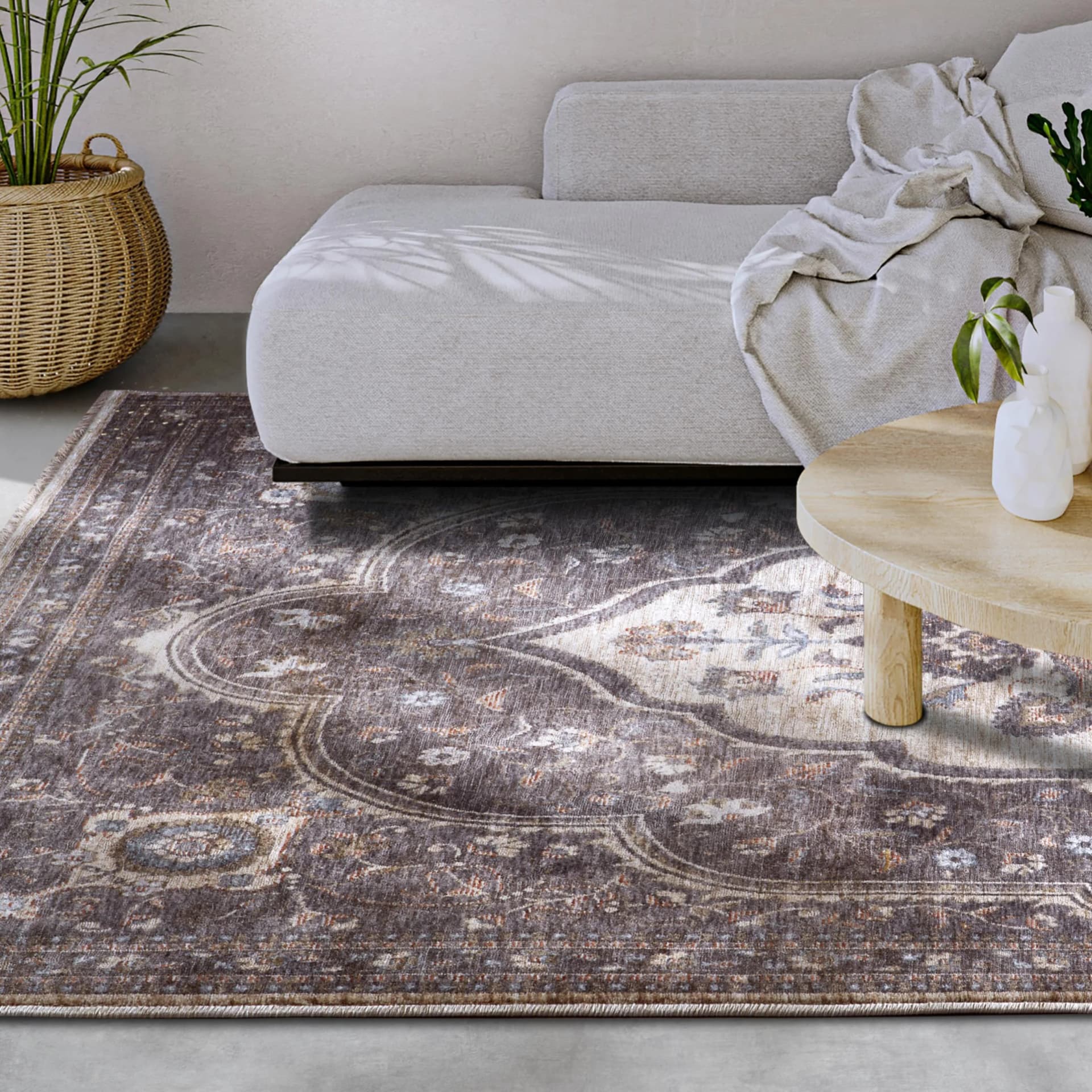 Villeroy & Boch Teppich Renata Blau Orientalisch Polyester