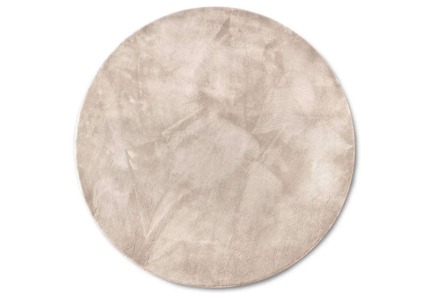 Villeroy & Boch Teppich Leon Rund Hochflor Shaggy Einfarbig Flauschig Weich Glänzend Modern - Bild 5