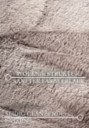 Villeroy & Boch Teppich Leon 15 mm Langflor Shaggy Creme Bild 4