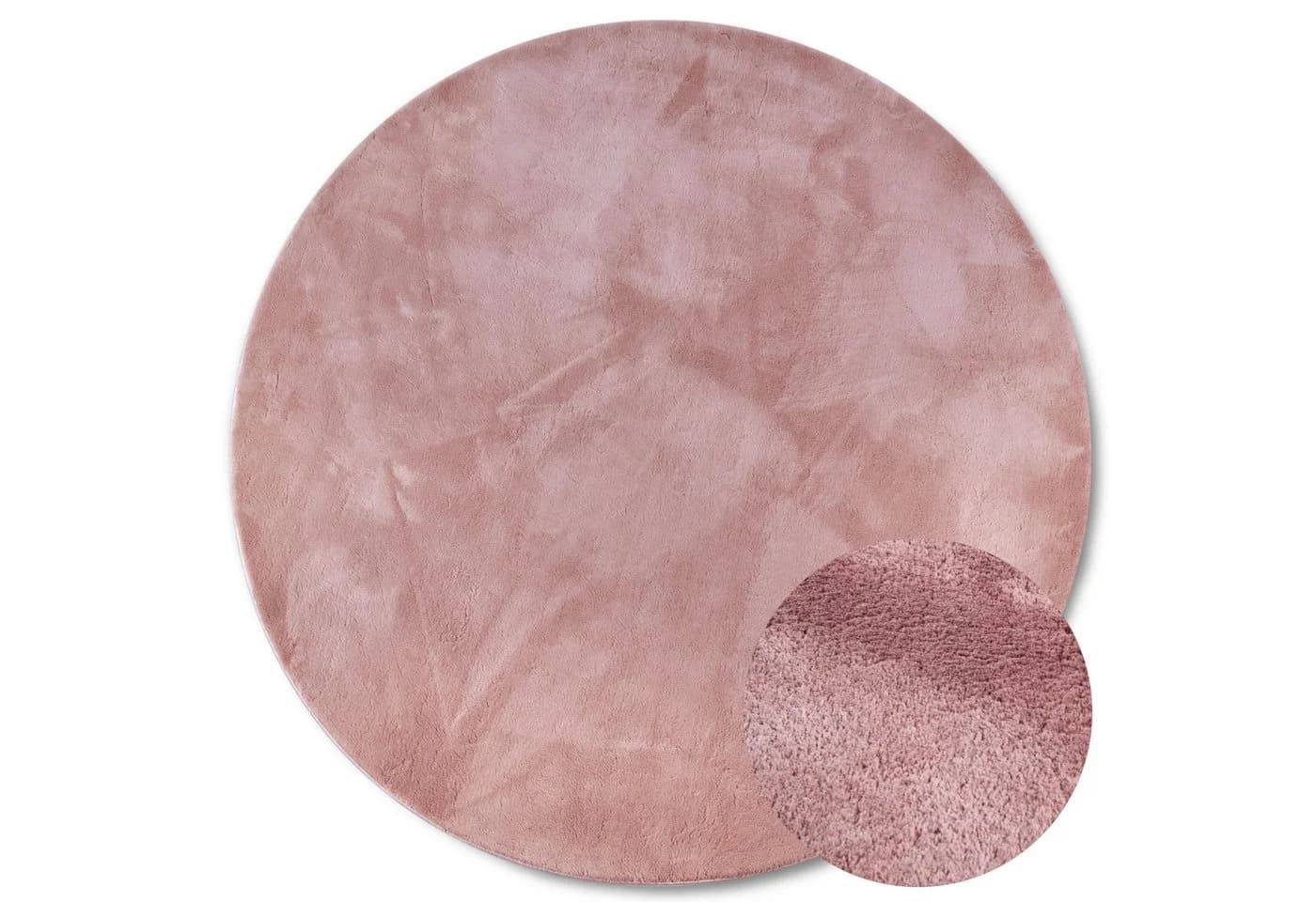 Villeroy & Boch Teppich Leon Rund Hochflor Shaggy Einfarbig Flauschig Weich Glänzend Modern Uni