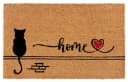 Hanse Home Fußmatte Kokos Cat Home Braun Katze Bild 2