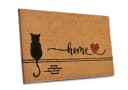 Hanse Home Fußmatte Kokos Cat Home Braun Katze Bild 3