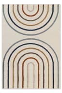 HANSE HOME Kinderteppich Double Rainbow Bunt Creme Kurzflor Bild 1