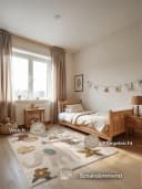 HANSE HOME Kinderteppich Animal Safari Beige Bunt Kurzflor Bild 3